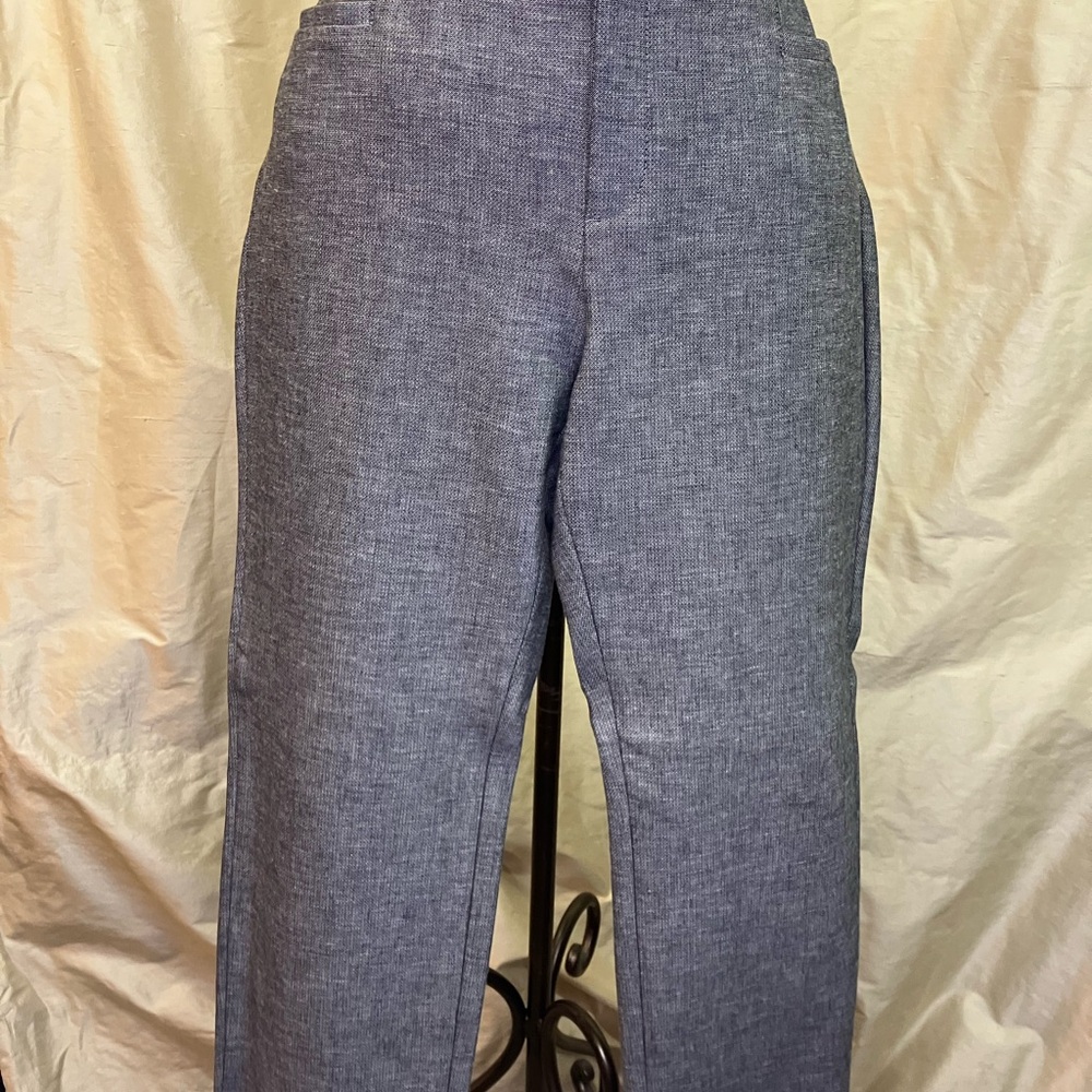 Banana Republic Heather Gray cropped Pants